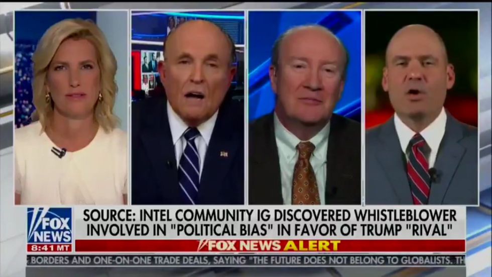 Rudy Giuliani abuses fellow Fox News guest as impeachment process begins
