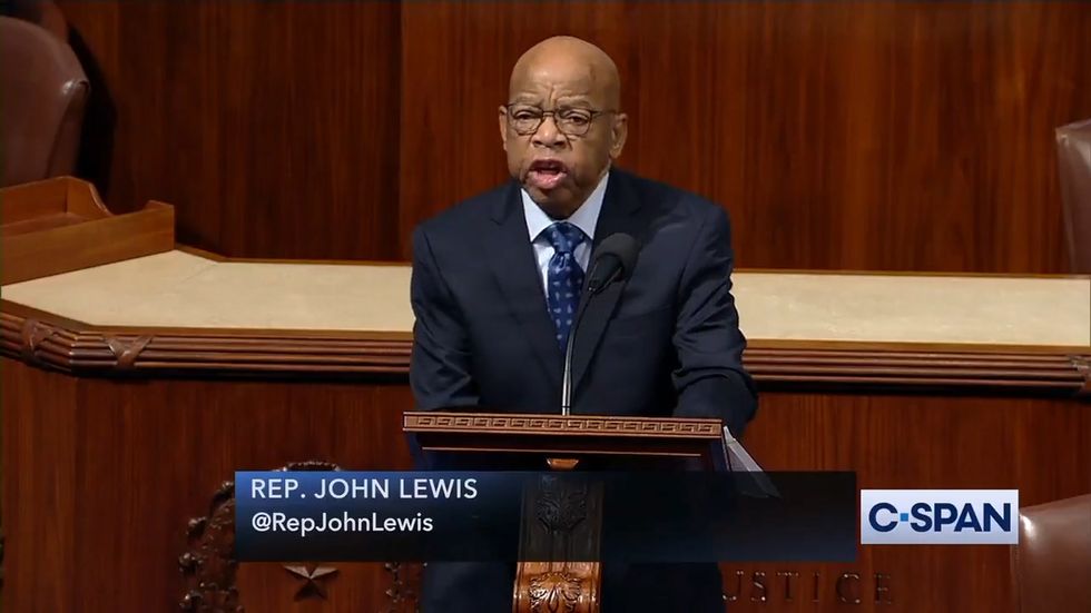 Congressman John Lewis calls for impeachment proceedings against Donald Trump