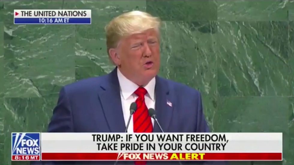 Trump uses 'antisemitic trope' in speech to UN: 'The future does not belong to globalists. The future belongs to patriots'