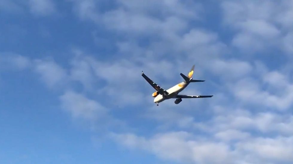 Final Thomas Cook flight arrives at Manchester Airport