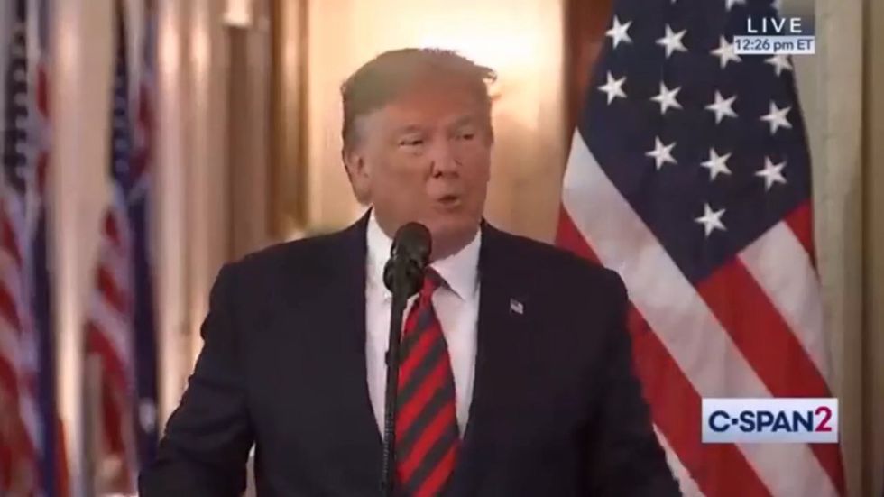 Trump says that the military didn't have ammunition when he took office