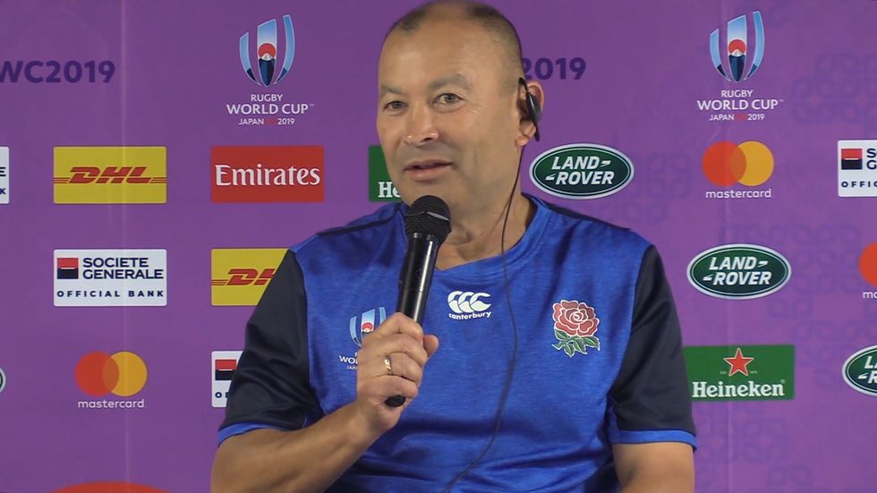 Eddie Jones and Owen Farrell preview World Cup clash with Tonga