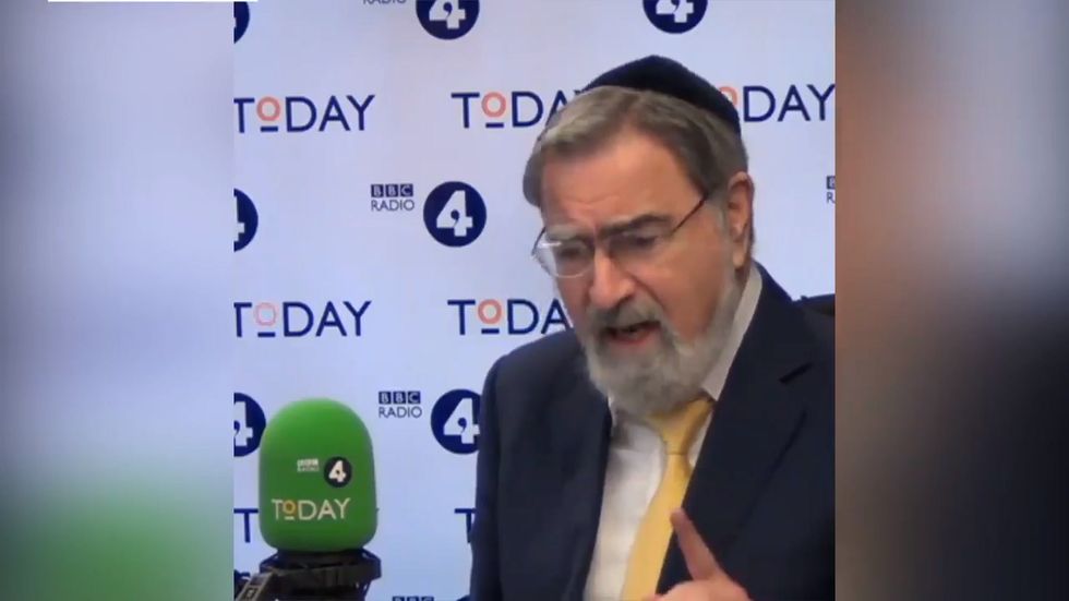 Rabbi Jonathan Sacks pays tribute to John Humphrys for presenter's final Today programme