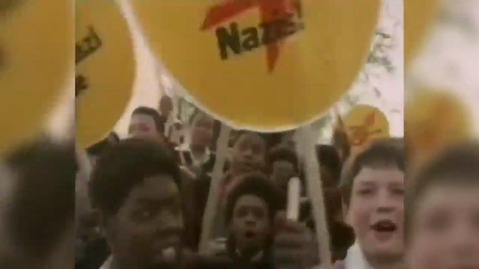 School Kids Against the Nazis: Archive video shows 70s children organising protest against National Front