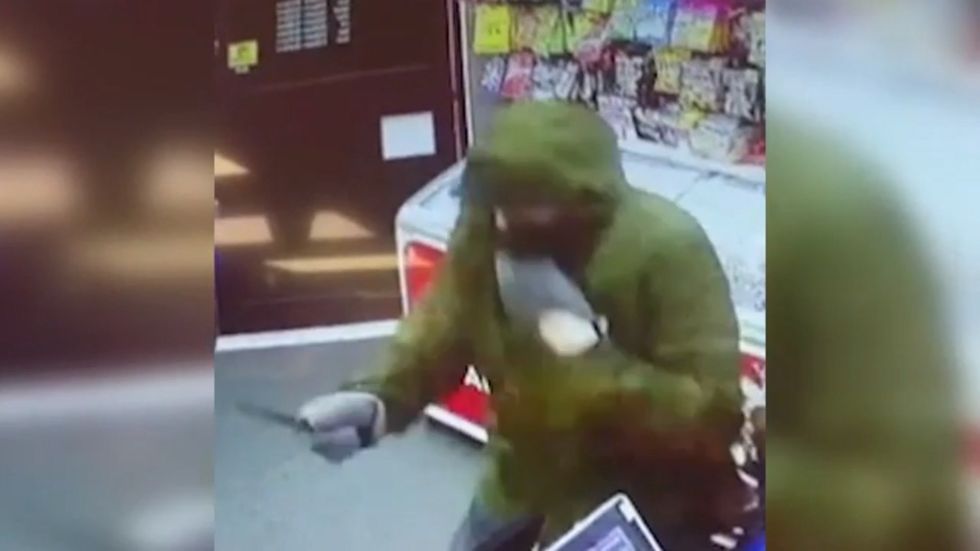 Armed robber scared off by little girl throwing loaf of bread at him