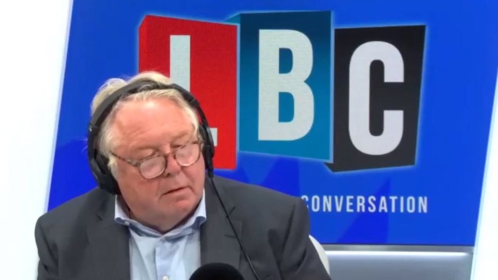Luxembourg protester calls LBC to reveal what really happened at Boris Johnson press conference