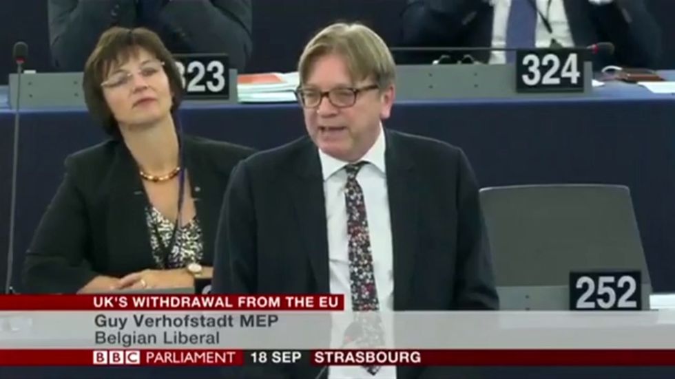Guy Verhofstadt takes aim at UK's suspension of parliament