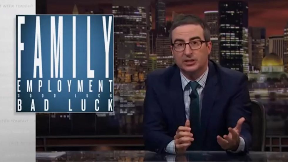 John Oliver deconstructs Trump's immigration rhetoric