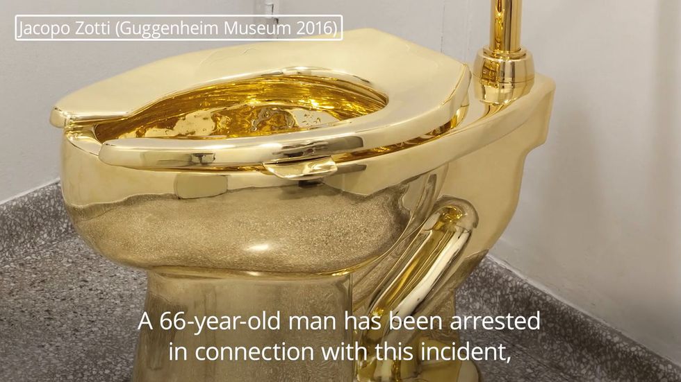 Police on hunt for toilet thieves after after golden loo stolen from Blenheim Palace