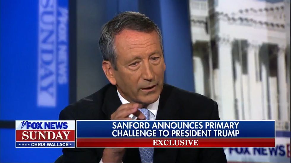 Mark Sanford explains why he is running against Donald Trump in the Republican primary