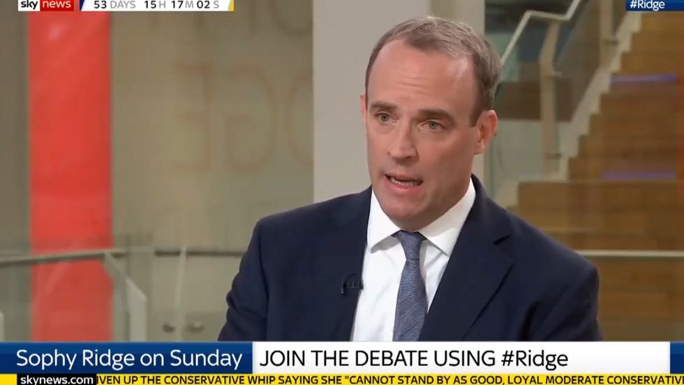 Dominic Raab: Boris Johnson will go to court to challenge the order from parliament to delay Brexit