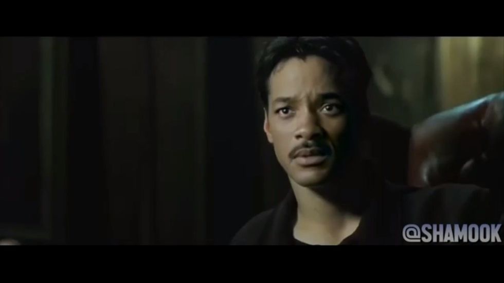 Will Smith was deepfaked into The Matrix