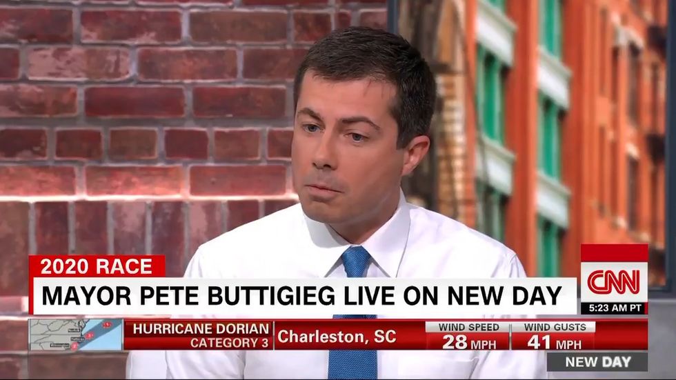 Pete Buttigieg brands Donald Trump's fake maps 'pathetic'