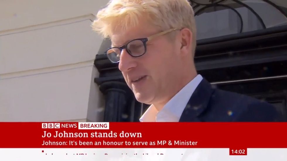 Jo Johnson says it was 'honour' to be an MP following resignation