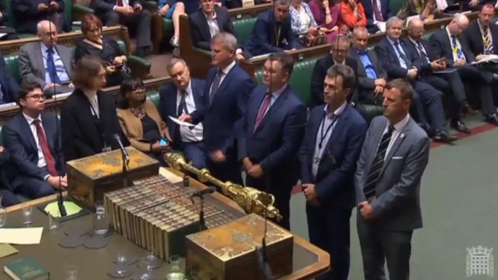 House of Commons votes against the Prime Minister's motion for an early general election by 298 to 56