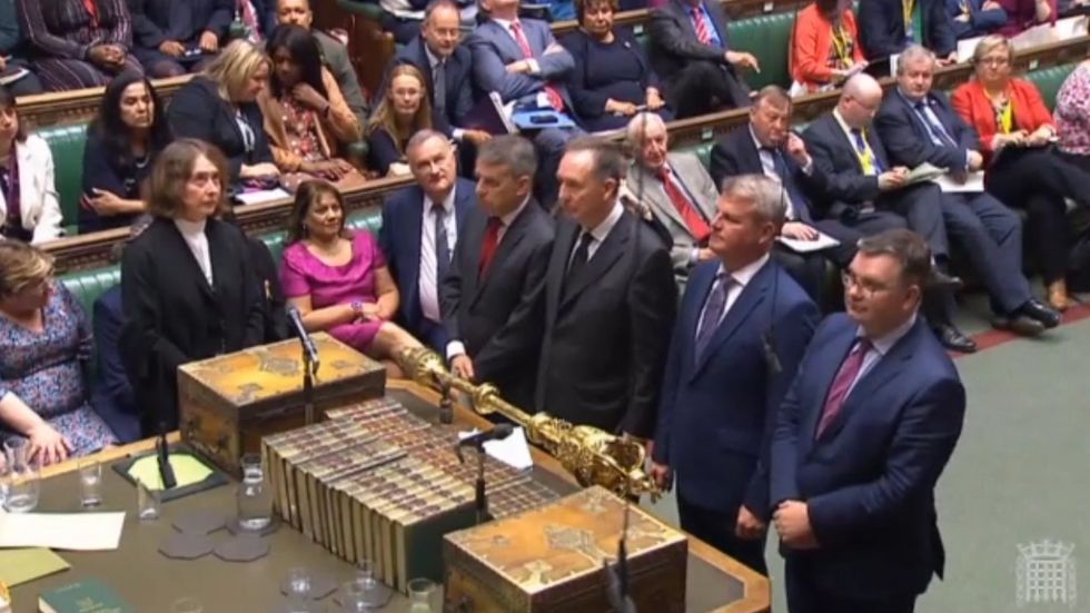 House of Commons vote 327 to 299 to approve the Third Reading of the European Union bill
