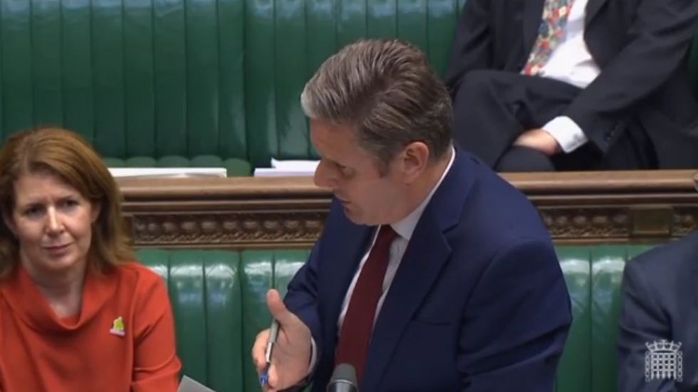 Keir Starmer says no elcetion until Article 50 extension is 'implemented'