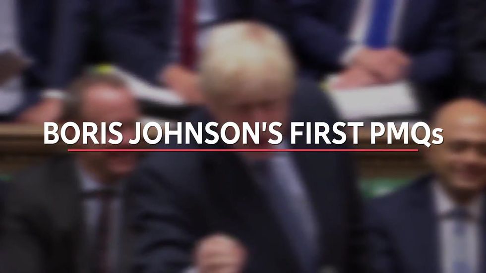 Highlights from Boris Johnson's first PMQs