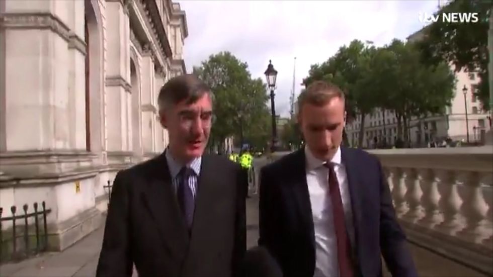 'That's the oddest question I could possibly be asked' Jacob Rees-Mogg reacts to body language criticism 