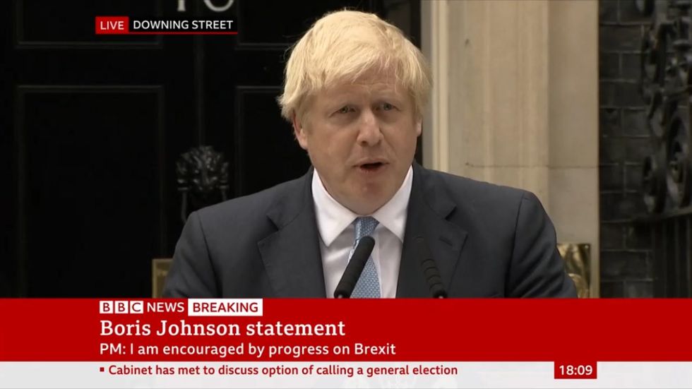 Boris Johnson says there are 'no circumstances' that can delay Brexit beyond October 31st