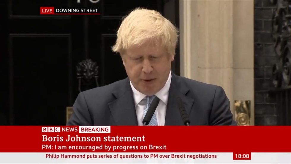 MPs who vote with Labour Brexit bill will 'chop legs out from under' government, Boris Johnson says