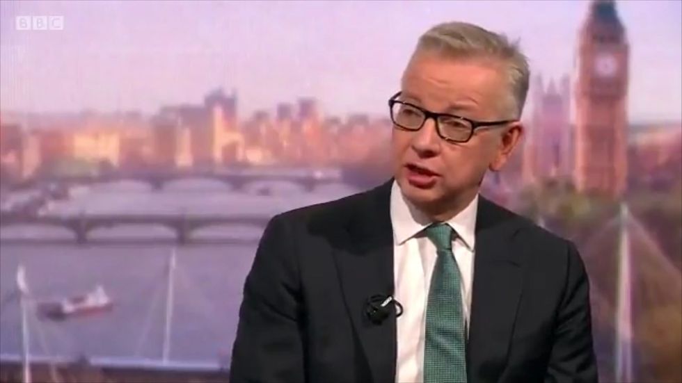 'Some prices may go up, other prices will come down' Michael Gove tells Andrew Marr food prices could go up after Brexit