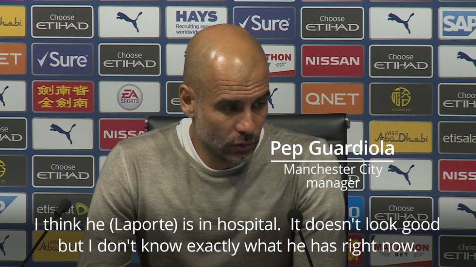 Aymeric Laporte injury takes shine off Man City win
