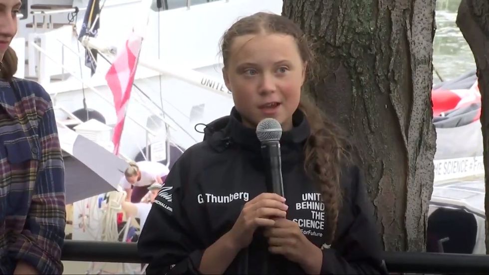 Greta Thunberg says Trump 'obviously doesn't listen to science' on climate change