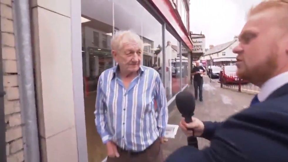 Man tells ITV Wales presenter that a no-deal Brexit is 's**t'