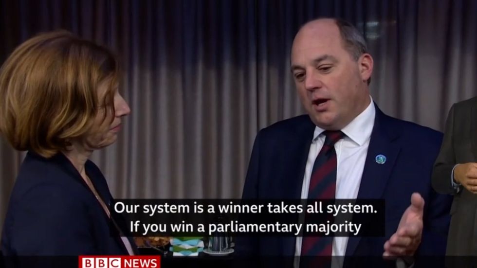  Defence Secretary Ben Wallace on prorogued parliament: 'Our system is a winner takes all'