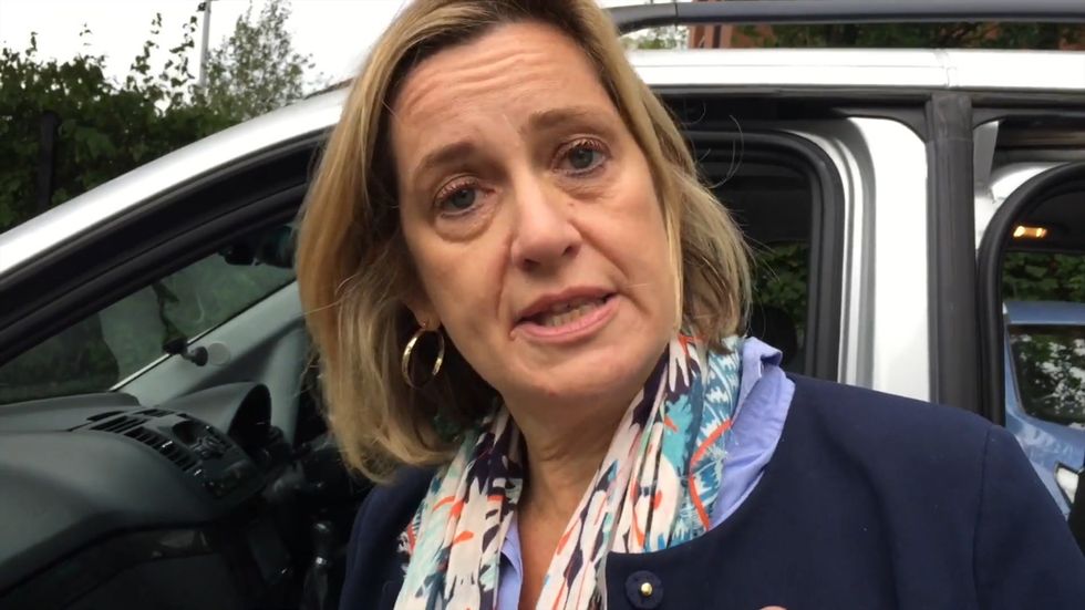Amber Rudd declines to answer questions about suspension of Parliament in Belfast