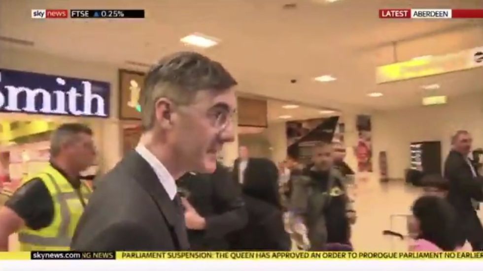 Jacob Rees-Mogg says proroguing parliament is a completely normal procedure