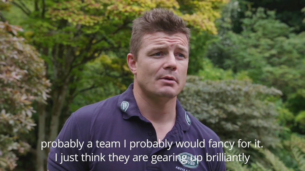 Brian O'Driscoll tips England to win the Rugby World Cup