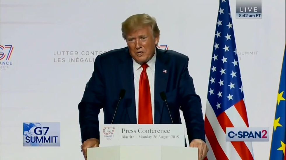 Donald Trump says he is  not going to lose US wealth 'on dreams, on windmills'