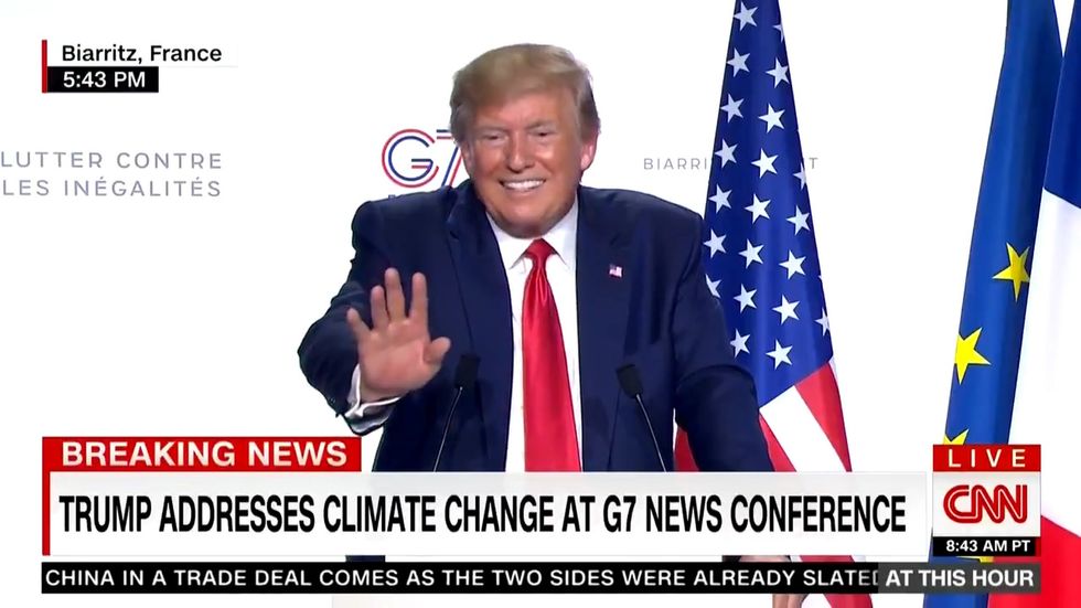 Donald Trump claims to be an 'environmentalist'