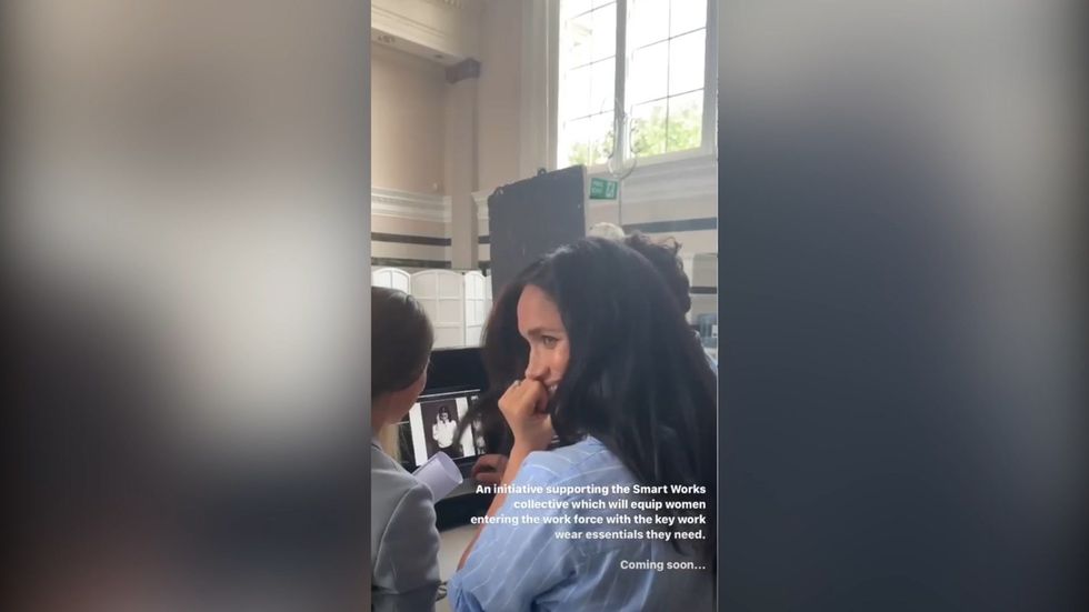 Meghan Markle shares behind scenes preview of clothing line on Instagram