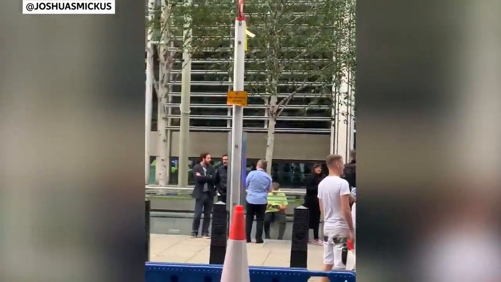 Home Office cordoned off by armed police amid reports of stabbing