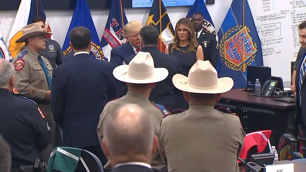 Donald Trump brags about crowd sizes during El Paso 'healing' visit
