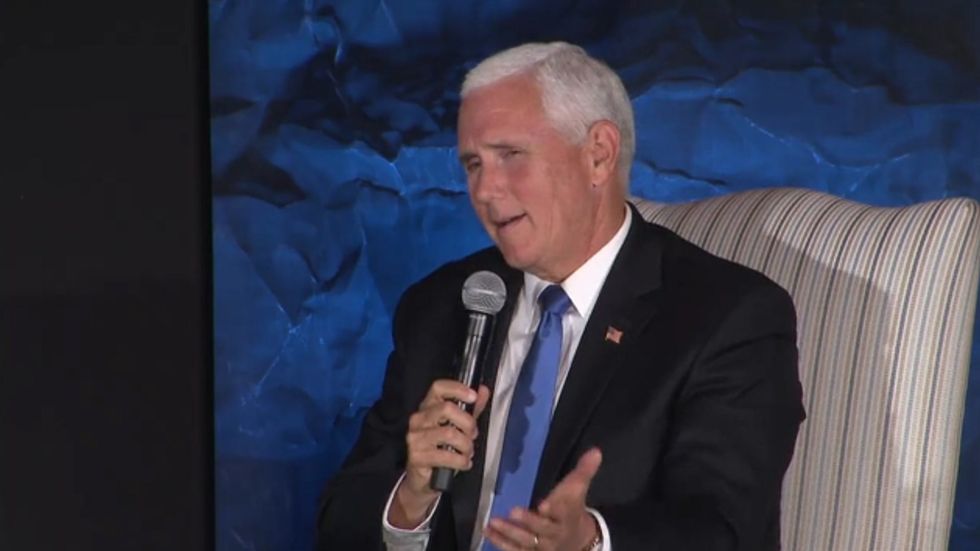Mike Pence says 'spend more time on your knees than on the internet' in response to critics