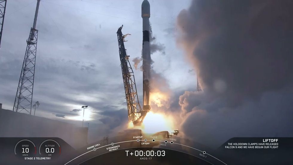 SpaceX launches communications satellite with Boeing