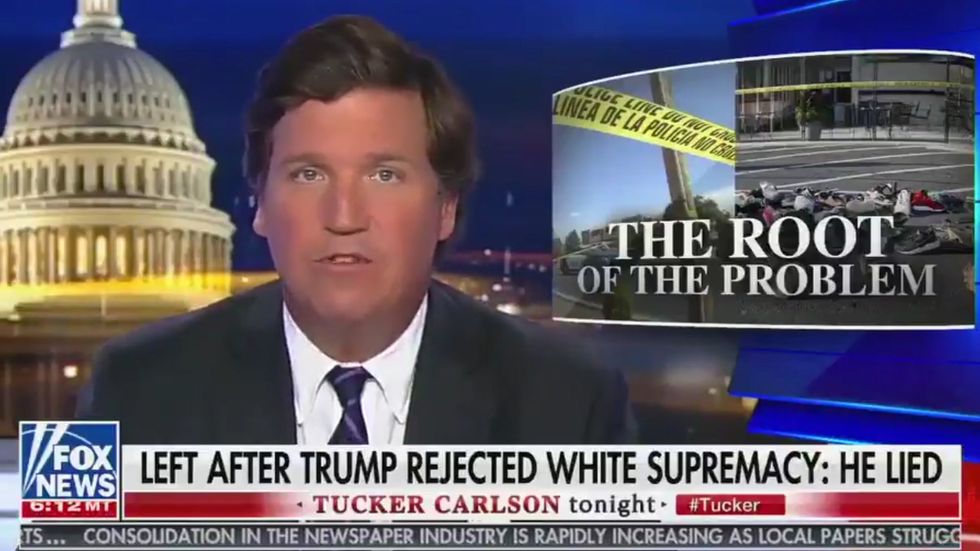 Tucker Carlson: White supremacy is 'actually not a real problem in America'