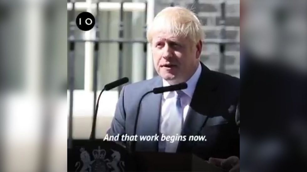 Boris Johnson claims that Brexit will 'restore our trust in democracy' 