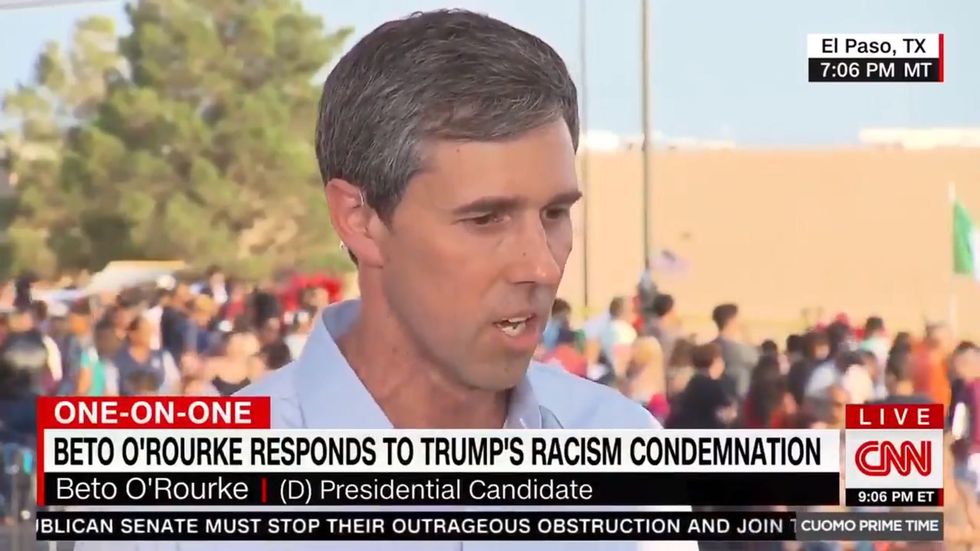 Beto O'Rourke says Trump is 'most racist president since Andrew Johnson'