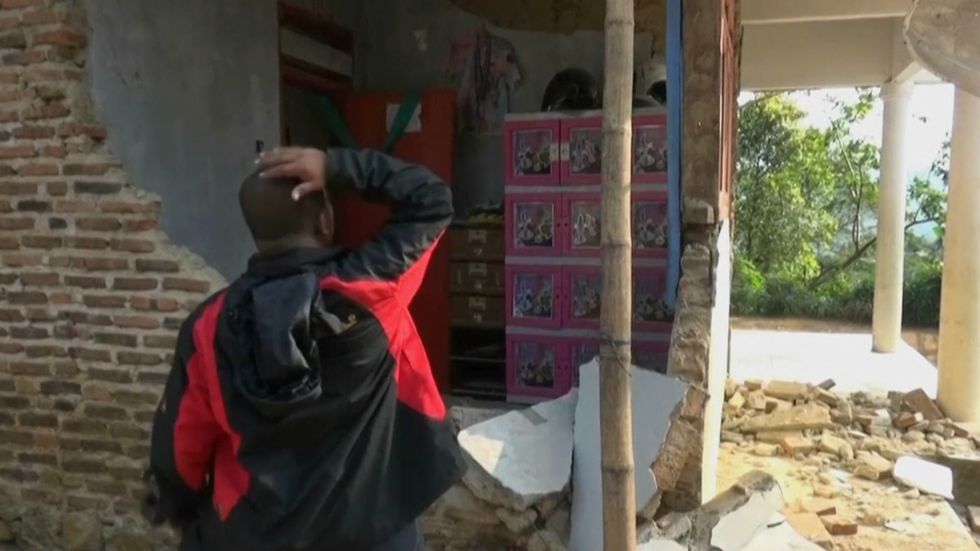 Damage assessed after Indonesia earthquake