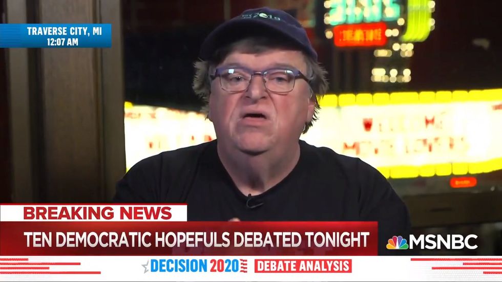 Michael Moore urges Michelle Obama to run in 2020