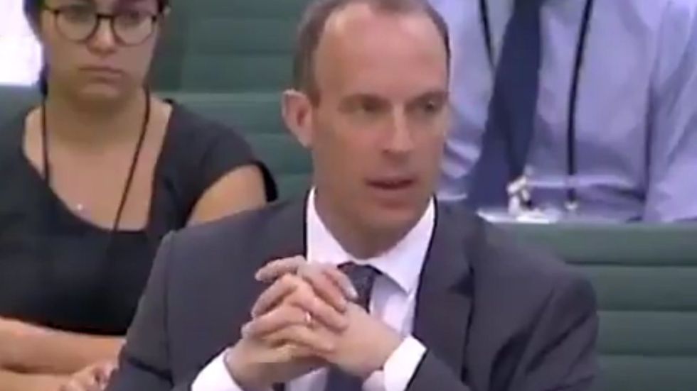 Dominic Raab doesn't seem to know the difference between the Irish Sea and Red Sea