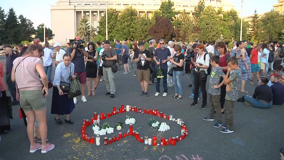 Romanians protest after teenager's rape and murder