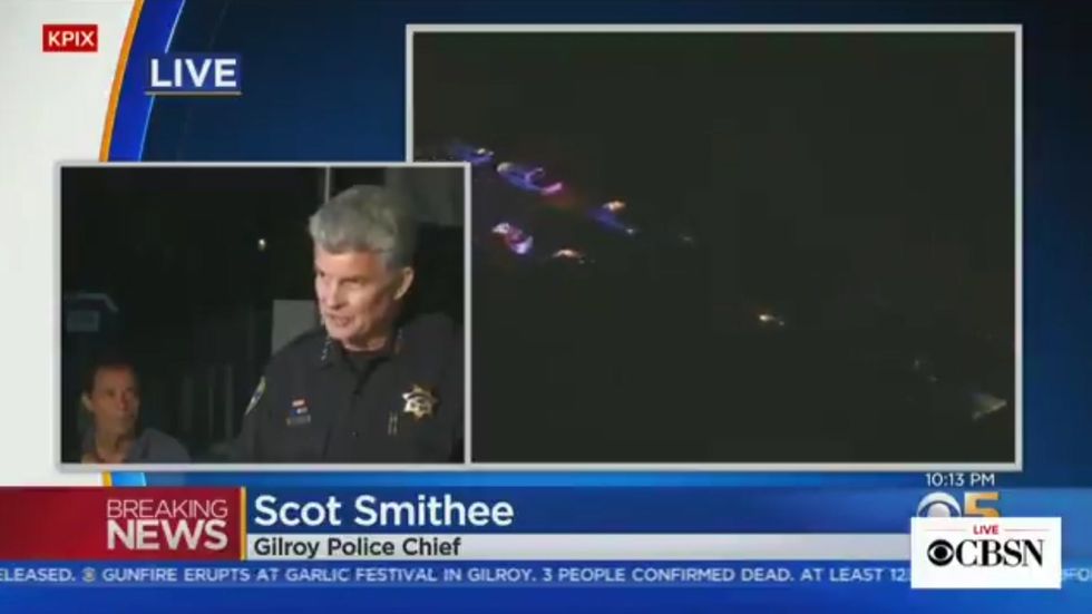 Police chief says some witnesses have reported a possible second suspect in the Gilroy Garlic Festival shooting