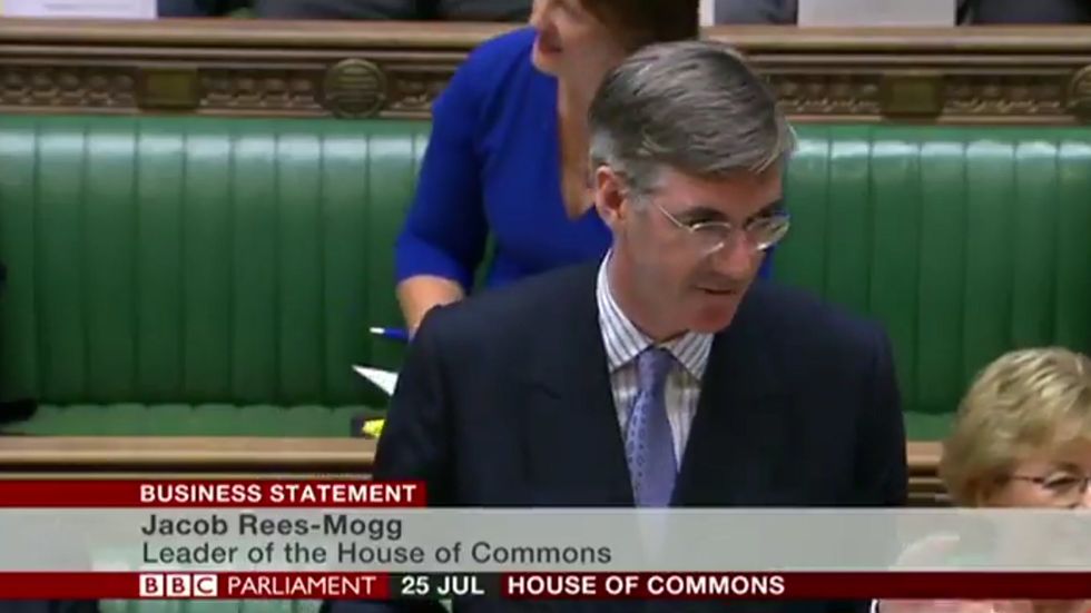 Jacob Rees-Mogg gives Tudor history lesson to SNP's Pete Wishart 