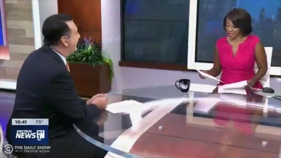 News anchor's nonchalance upon learning Donald Trump attended a MAGA-themed wedding